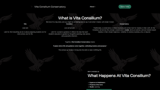 Thumbnail of vitaconsiliumconservatory.com