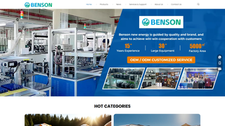 Thumbnail of bensonnewenergy.com