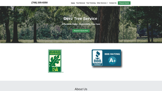 Thumbnail of deeztreeservice.com