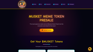 Thumbnail of musketcoin.com