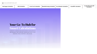 Thumbnail of calculateeverything.net