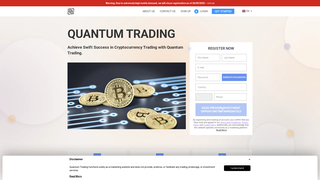Thumbnail of quantum-trading-software.com
