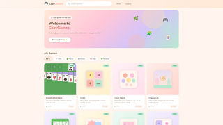 Screenshot of cozygames.app