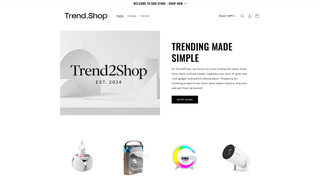 Thumbnail of trend2shop.com