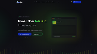 Screenshot of songlingolyrics.com