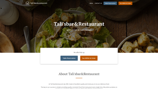 Thumbnail of talisbarandrestaurant.com