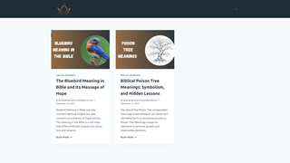 Thumbnail of holymeanings.com