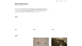Thumbnail of marija-gabriele-karpute.com