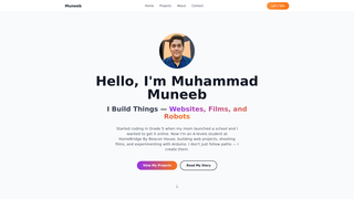 Thumbnail of itsmuneebrehman.com