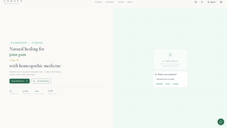 Screenshot of curova.app