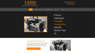 Thumbnail of j-birdultralightengines.com