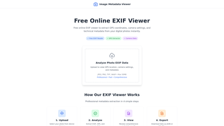 Thumbnail of imagemetadataviewer.com