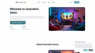 Thumbnail of innovativegamezone.com