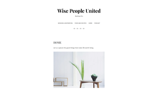 Thumbnail of wisepeopleunited.com