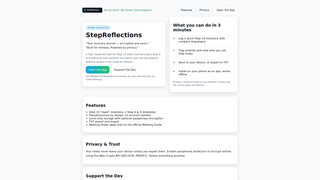 Thumbnail of stepreflections.com