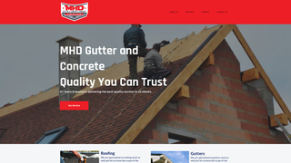 Thumbnail of mhdgutterandconcrete.com