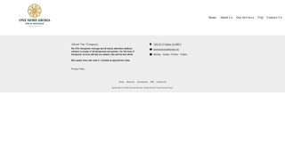 Thumbnail of onemorearomaspa.com