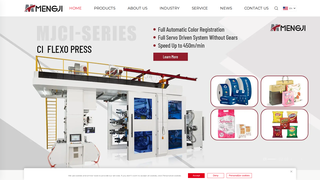 Screenshot of mengjipress.com