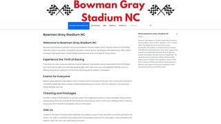 Thumbnail of bowmangraystadiumnc.com