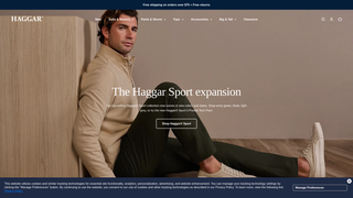 Thumbnail of haggarshop.com