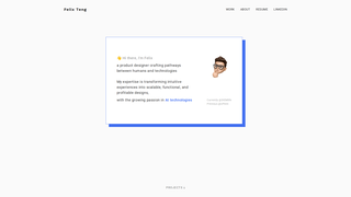 Thumbnail of felix-teng.com