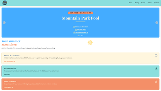 Screenshot of mountainparkpooleptx.com