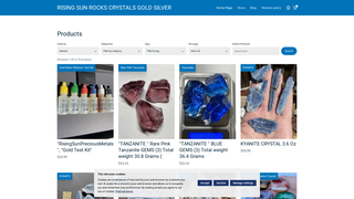 Thumbnail of risingsunrockscrystals.com