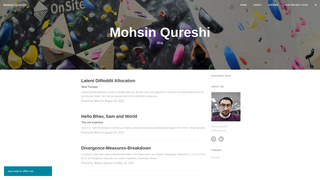 Thumbnail of mohsinobaid.com
