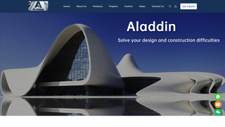Thumbnail of aladdinbuildtech.com