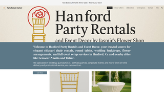 Thumbnail of hanfordpartyrentals.com