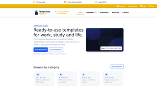 Thumbnail of templatespalace.com