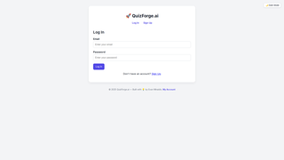 Thumbnail of quizforgeai.org