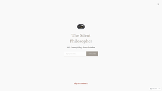 Thumbnail of silentphilosopher.com