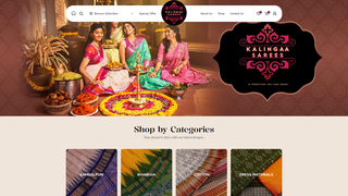 Thumbnail of kalingaasarees.com