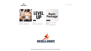 Thumbnail of resell-erate.com