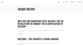 Thumbnail of jacquideevoy.com
