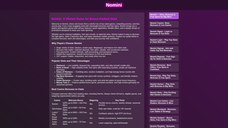 Thumbnail of play-nomini.com