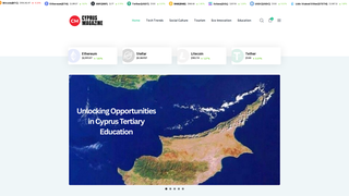Thumbnail of cyprusmagazine.com