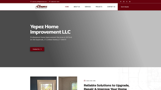Screenshot of yepezhomeimprovementllc.com