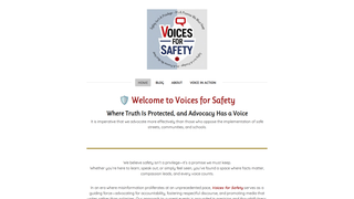 Thumbnail of voicesforsafety.com