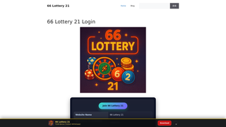 Thumbnail of 66lottery21.net