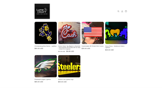 Thumbnail of lumecraftdesigns.com