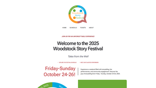 Thumbnail of woodstockstoryfestival.com