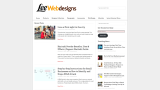 Thumbnail of leewebdesigns.com