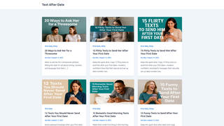Thumbnail of textafterdate.com