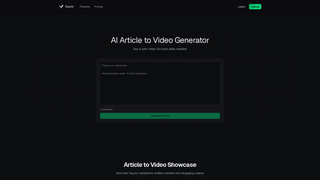 Screenshot of sayvix.com