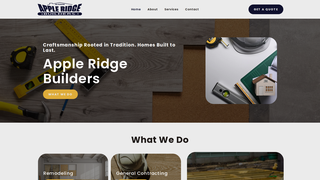 Thumbnail of appleridgebuilders.com
