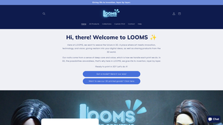 Thumbnail of looms3d.com