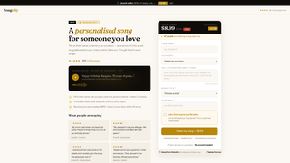 Screenshot of songably.com