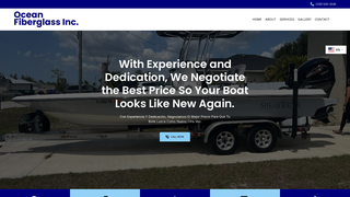 Thumbnail of oceanfiberglassinc.com